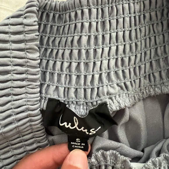 Lulus pleated midi skirt in periwinkle - Picture 3 of 3